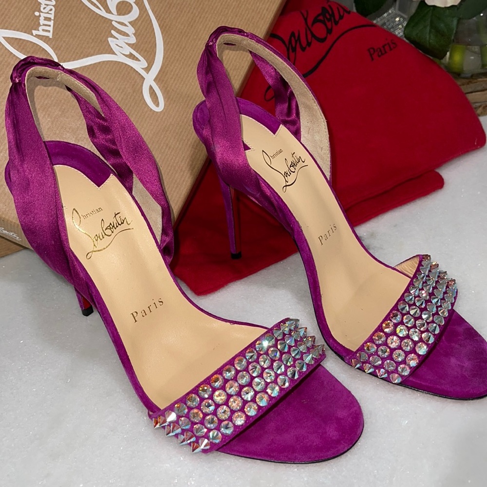 Authentic Christian Louboutins heels.